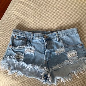 Beautiful summer jean shorts